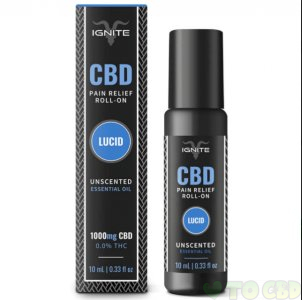 IGNITE CBD - CBD TOPICAL - ROLL-ON OIL UNSCENTED - 1000MG