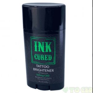 INK CURED - CBD TOPICAL - TATTOO BRIGHTENER STICK - 500MG