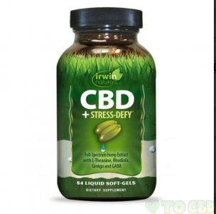 IRWIN NATURALS - CBD CAPSULES - CBD + STRESS-DEFY - 15MG