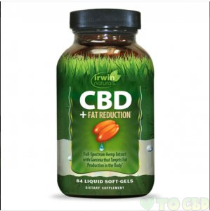 IRWIN NATURALS - CBD CAPSULES - CBD + FAT REDUCTION - 15MG