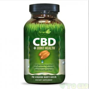 IRWIN NATURALS - CBD CAPSULES - CBD + JOINT HEALTH - 30MG