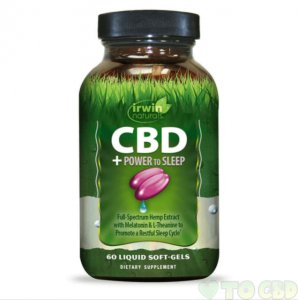 IRWIN NATURALS - CBD CAPSULES - CBD + POWER TO SLEEP - 30MG