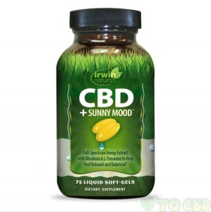 IRWIN NATURALS - CBD CAPSULES - CBD + SUNNY MOOD - 30MG