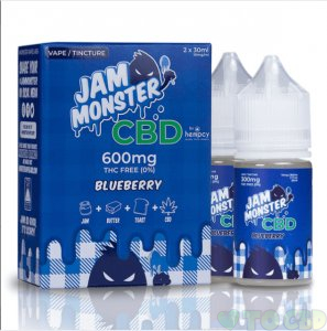 JAM MONSTER CBD - CBD VAPE - BLUEBERRY - 600MG-2400MG