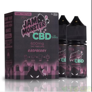 JAM MONSTER CBD - CBD VAPE - RASPBERRY - 600MG-2400MG