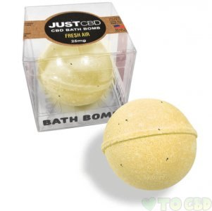 JUSTCBD - CBD BATH - FRESH AIR BATH BOMB - 25MG