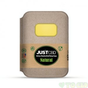 JUSTCBD - CBD BATH - NATURAL SOAP