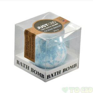 JUSTCBD - CBD BATH - OCEAN BREEZE BATH BOMB - 25MG