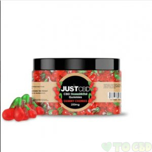 JUSTCBD - CBD EDIBLE - CHERRY GUMMIES - 10MG