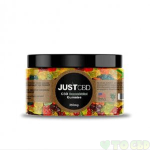 JUSTCBD - CBD EDIBLE - CLEAR BEAR GUMMIES - 10MG