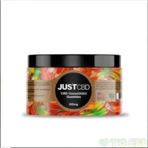 JUSTCBD - CBD EDIBLE - WORMS GUMMIES - 10MG