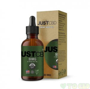 JUSTCBD - CBD TINCTURE - HEMP SEED OIL - 50MG-1500MG