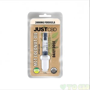 JUSTCBD - CBD CARTRIDGE - COCONUT OIL - 65MG