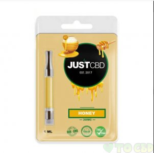 JUSTCBD - CBD CARTRIDGE - HONEY - 200MG