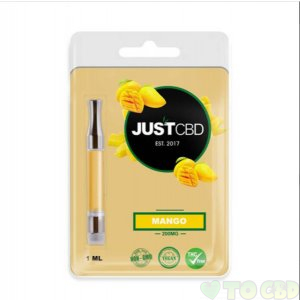 JUSTCBD - CBD CARTRIDGE - MANGO - 200MG