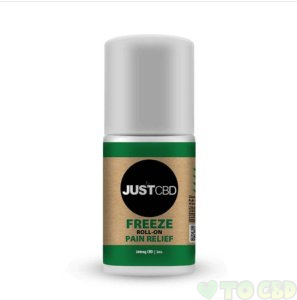 JUSTCBD - CBD TOPICAL - FREEZE ROLL-ON PAIN CREAM - 200MG