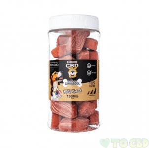 KANGAROO CBD - CBD PET EDIBLE - DOG TREATS BBQ KABOB - 150MG