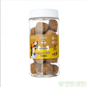 KANGAROO CBD - CBD PET EDIBLE - DOG TREATS CHICKEN BALLS - 150MG
