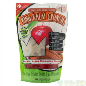 KING KALM - CBD PET EDIBLE - APPLE CINNAMON CRUNCH - 120MG