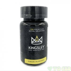 KINGSLEY - CBD SOFT GELS - FULL SPECTRUM GELCAPS 30 COUNT - 900MG