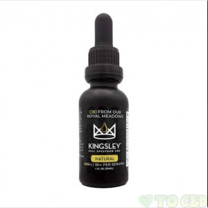 KINGSLEY - CBD TINCTURE - FULL SPECTRUM NATURAL - 450MG-1500MG