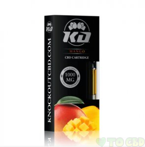 KNOCKOUT CBD - CBD CARTRIDGE - MANGO - 1000MG