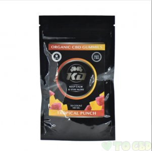 KNOCKOUT CBD - CBD EDIBLE - TROPICAL GUMMIES - 100MG