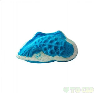 KOI CBD - CBD BATH - PEPPERMINT, EUCALYPTUS AND LAVENDER BATH BOMB - 100MG