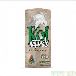 KOI CBD - CBD TINCTURE - KOI NATURALS SPEARMINT 30ML - 250MG-2000MG