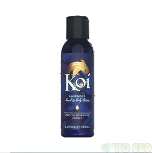 KOI CBD - CBD TOPICAL - LAVENDER KOI LOTION - 200MG