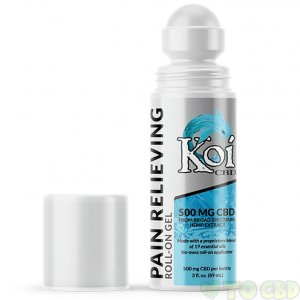 KOI CBD - CBD TOPICAL - PAIN RELIEVING ROLL-ON GEL - 500MG