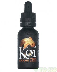 KOI CBD - CBD VAPE JUICE - GOLD KOI - 100MG-1000MG