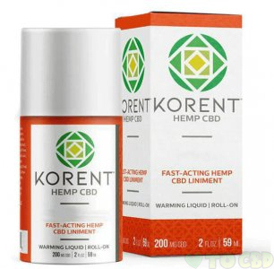 KORENT HEMP - CBD TOPICAL - WARMING ROLL-ON STICK - 200MG