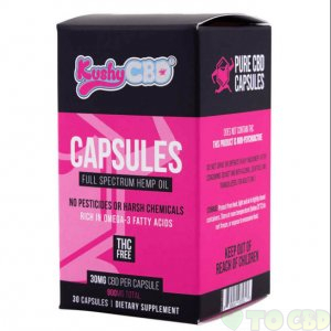 KUSHYCBD - CBD CAPS - FULL SPECTRUM GEL CAPS - 1000MG