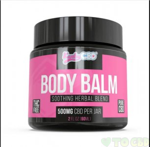 KUSHYCBD - CBD TOPICAL - BODY BALM - 500MG