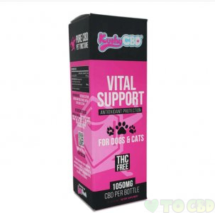 KUSHYCBD - PET CBD TOPICAL - VITAL SUPPORT - 1050MG