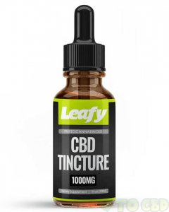 LEAFY CBD - CBD TINCTURE - NATURAL FLAVOR - 1000MG