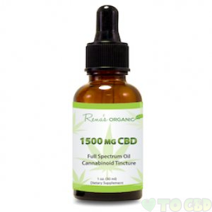 1500 mg CBD Full Spectrum Tincture Orange
