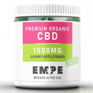 CBD Gummy Apple Rings