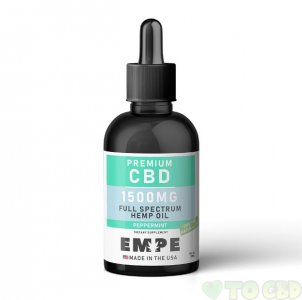 CBD Full Spectrum Hemp Oil Tincture Peppermint