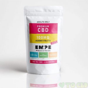 CBD Gummy Fruits – 6 Gummies