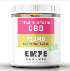 CBD Gummy Fruit Slices