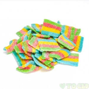 CBD Gummy Sour Strips
