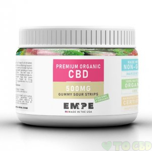 CBD Gummy Sour Strips