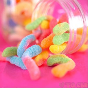 CBD Gummy Worms