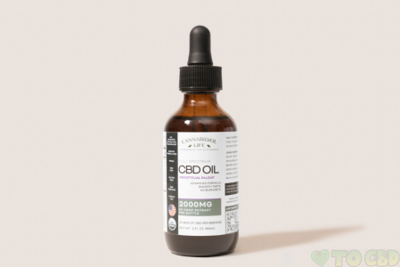 FULL SPECTRUM CBD OIL FOR MENSTRUAL RELIEF: 2000MG