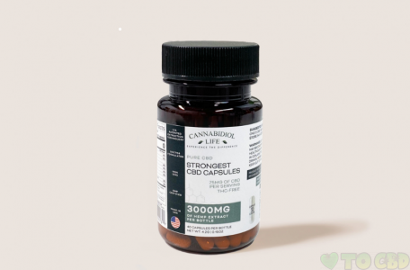 STRONGEST CBD ISOLATE CAPSULES: 3000MG