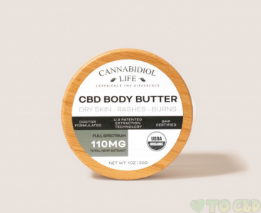 CBD BODY BUTTER: 110MG