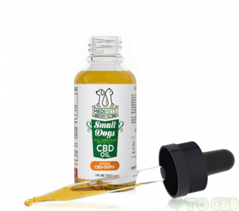 MediPets CBD Oil for Small Dogs - Strong Strength - 50mg (30ml)
