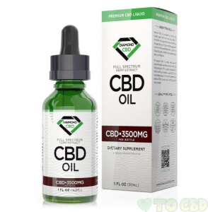 Unflavored Diamond CBD Oil - 3500mg